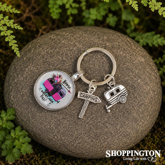 Keyring - Happy Camper