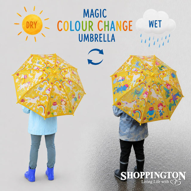 Kids Colour Changing Umbrella - Fairies