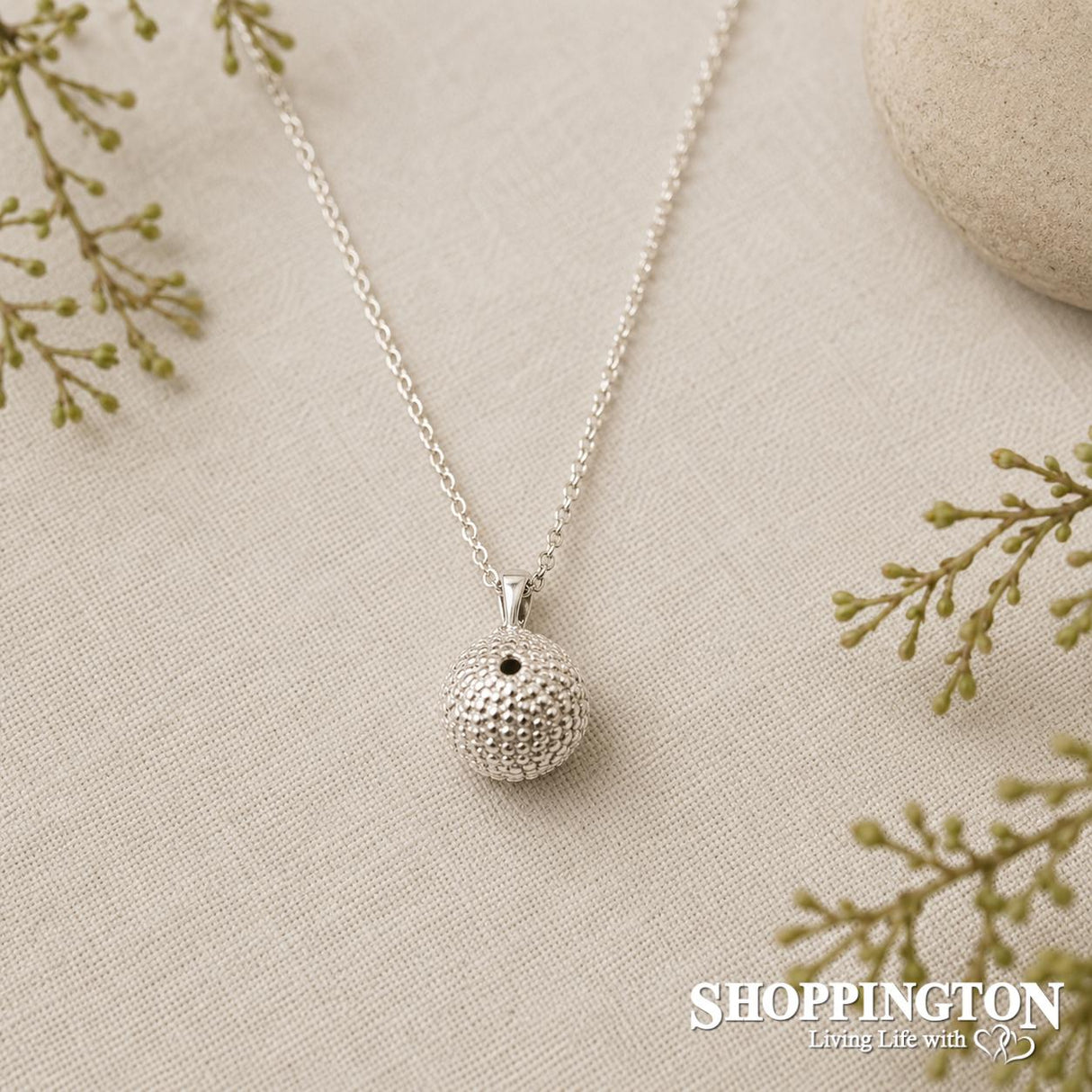 Kina Necklace - Silver Plated PVD