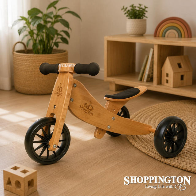 Kinderfeets Tiny Tots 2 in 1 Bamboo Trike