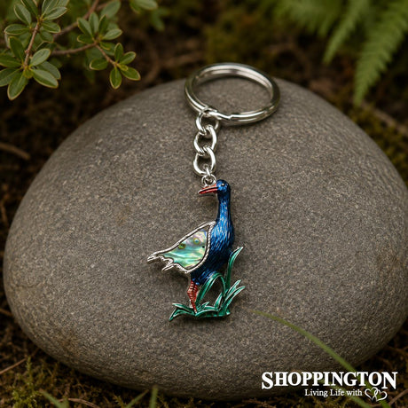 Kiwiana Keyring - Pukeko