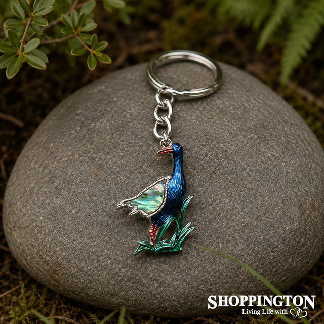 Kiwiana Keyring - Pukeko