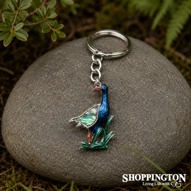 Kiwiana Keyring - Pukeko
