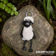 Kiwiana Keyring - Woolly Sheep