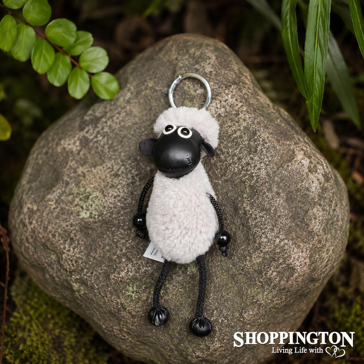 Kiwiana Keyring - Woolly Sheep