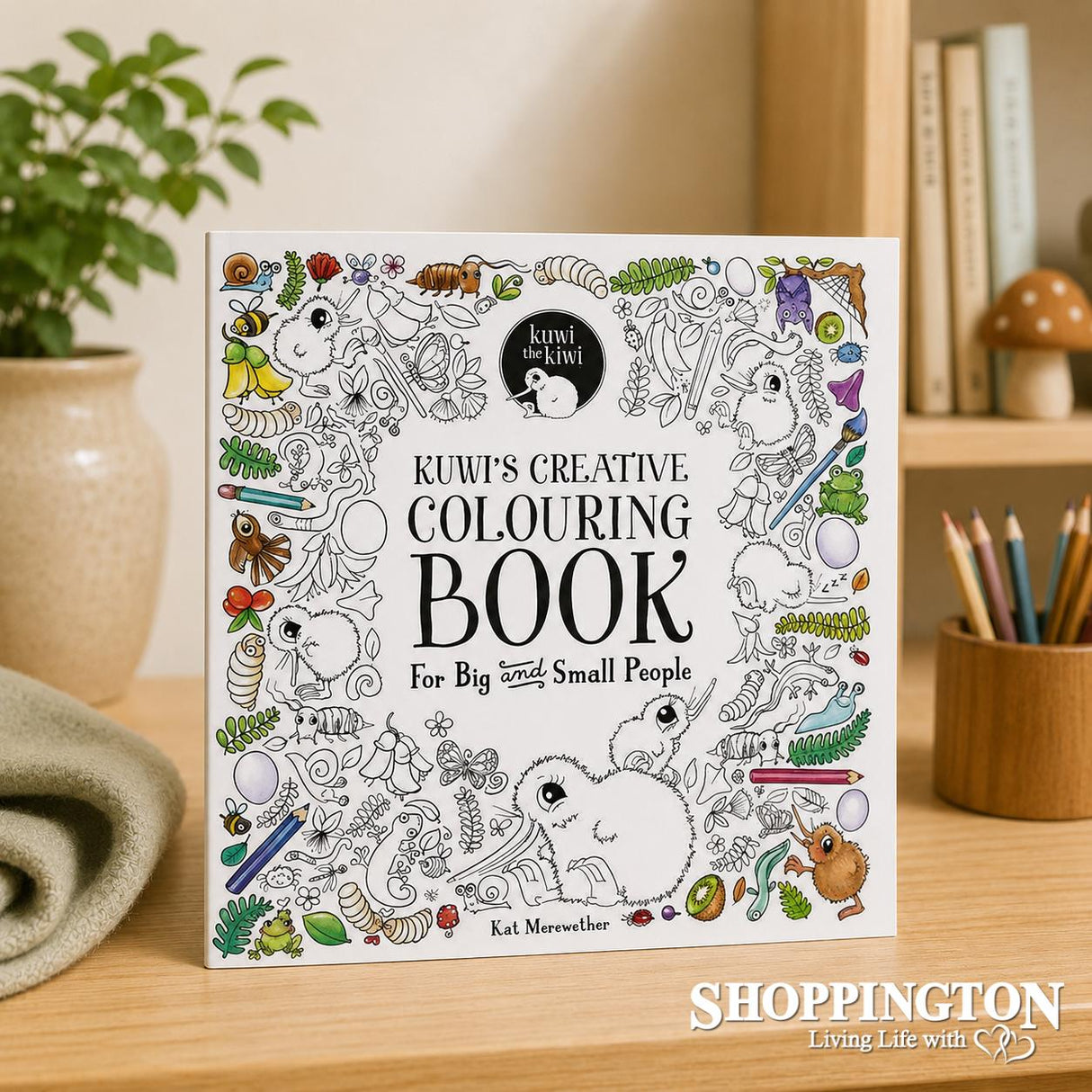 Kuwi's Creative Colouring Book