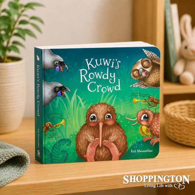 Kuwis Rowdy Crowd Board Book