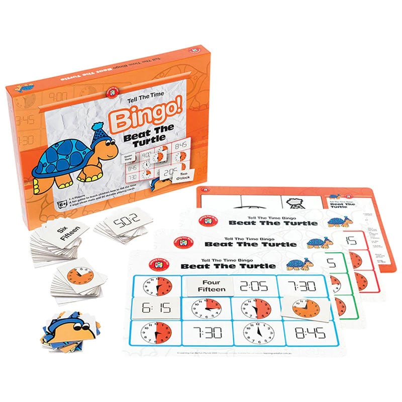 LCBF Bingo - Tell The Time Beat The Turtle