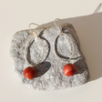 La Pierre - Mookaite Cinnamon Sterling Silver Earrings