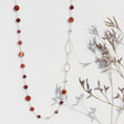 La Pierre - Mookaite Cinnamon Sterling Silver Long Necklace