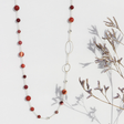 La Pierre - Mookaite Cinnamon Sterling Silver Long Necklace