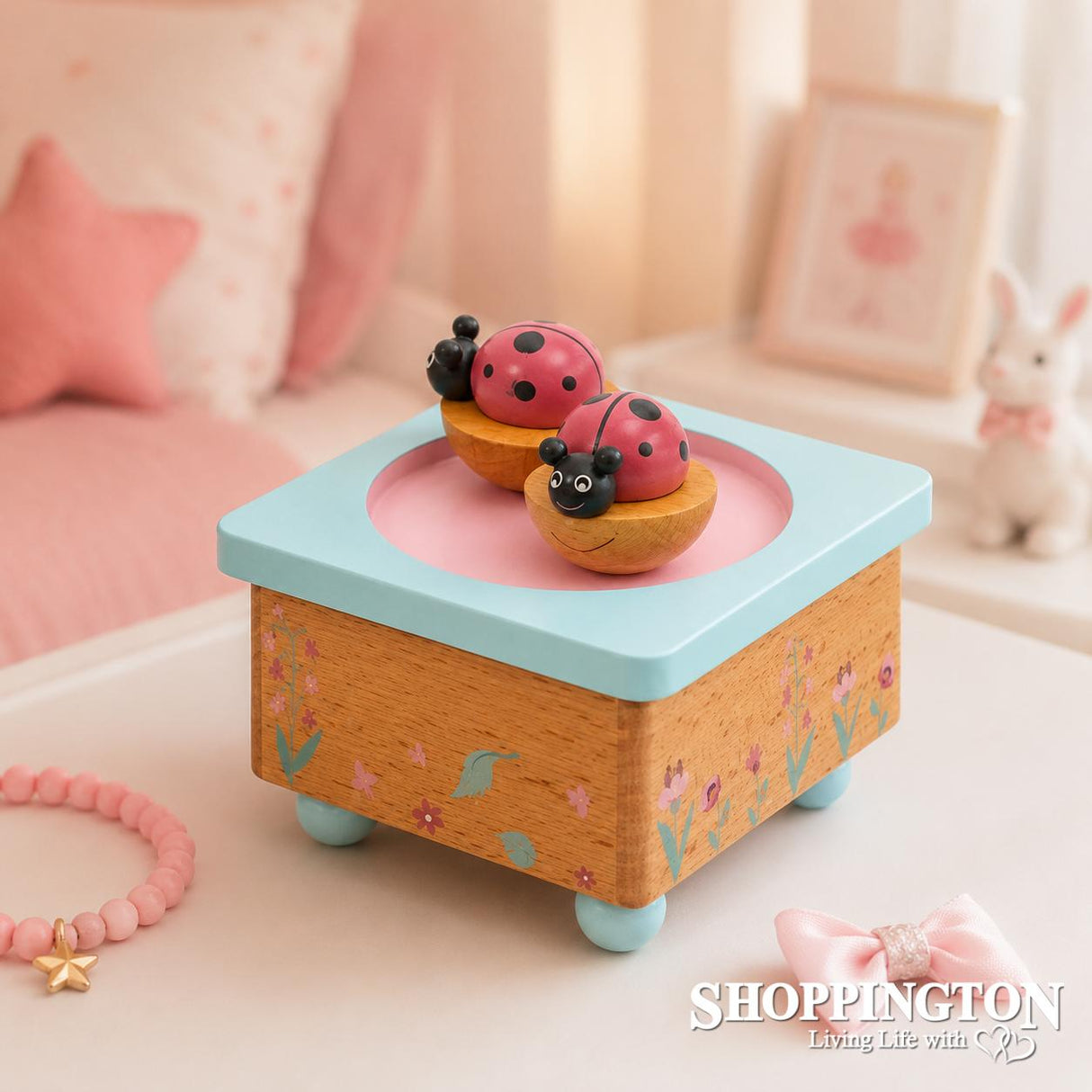 Ladybird Wind Up Music Box