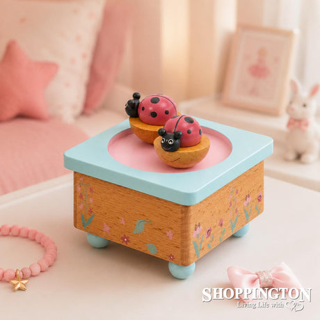 Ladybird Wind Up Music Box
