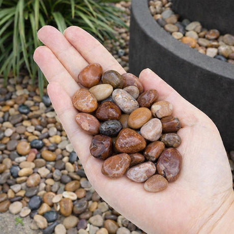 Landscape - Bag of Decorative Stones 10kg - Red Tones