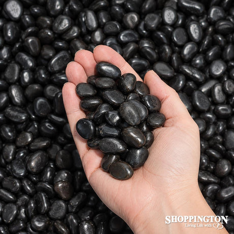 Landscape - Bag of Decorative Stones 500g - Small Black