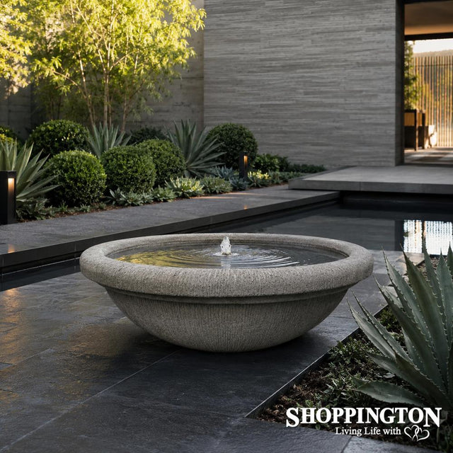 Large Concrete Water Bowl (available in 2 sizes)