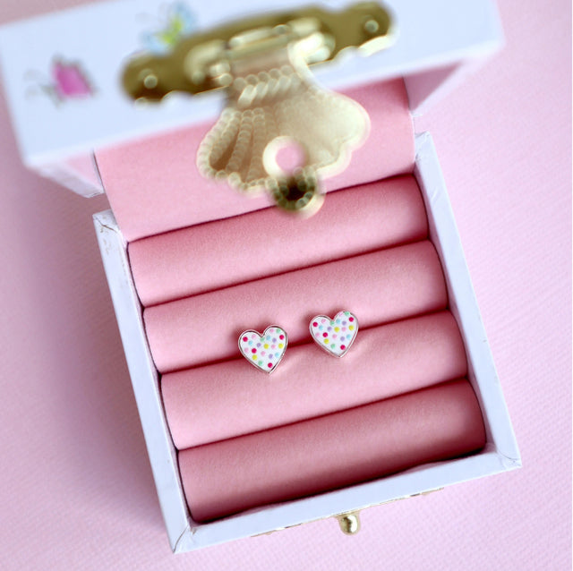 Lauren Hinkley Earrings - Confetti Heart