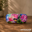 Leather NZ Print Sunglasses Case - Fantail Pink