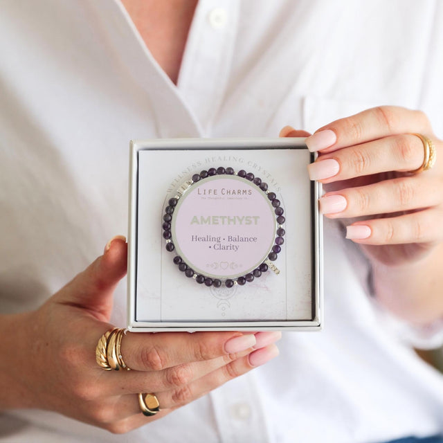 Life Charms - Amethyst Bracelet