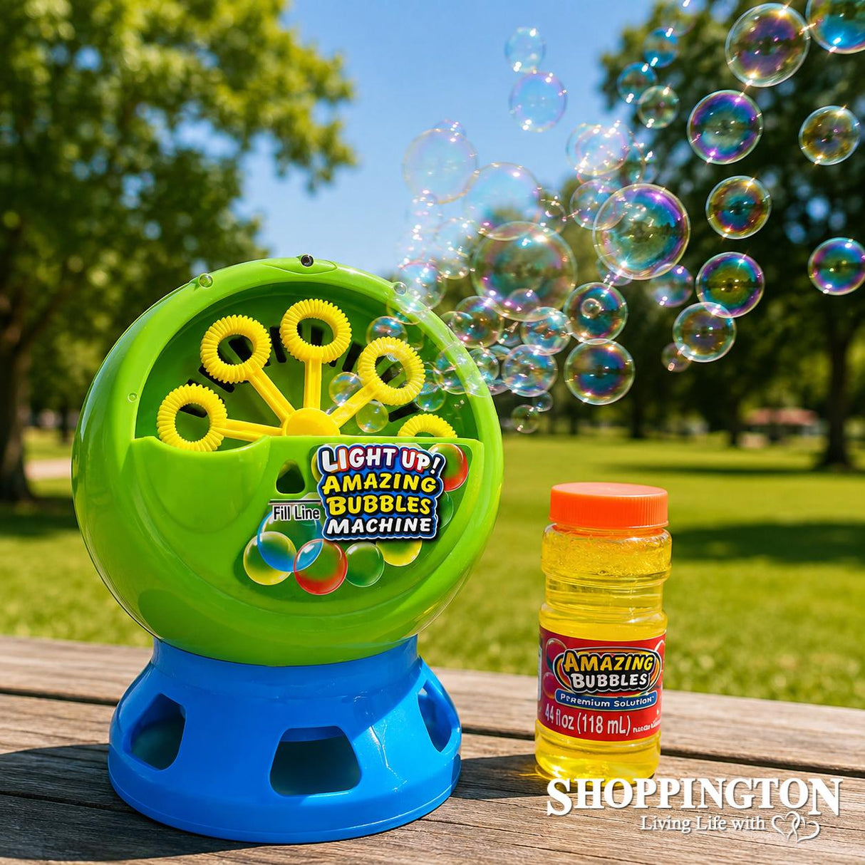 Light Amazing Bubble Machine