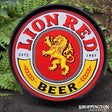 Lion Red Coasters