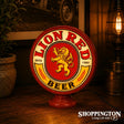 Lion Red Lamp