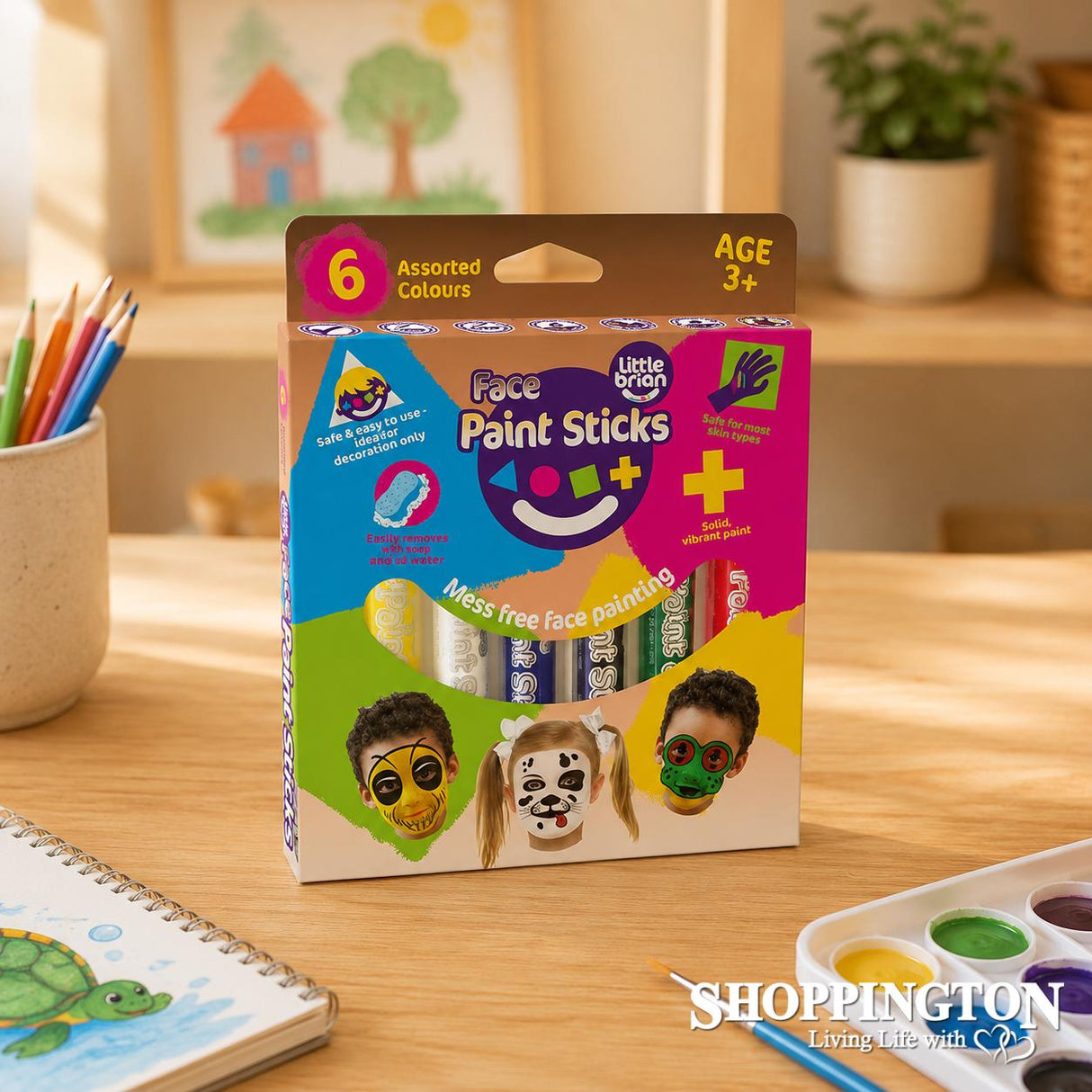 Little Brian - Face Paint Sticks (6)