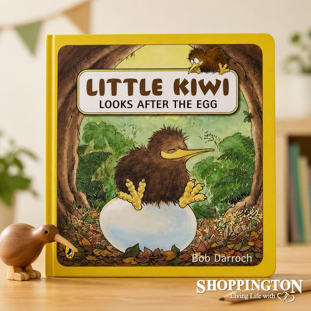 Little Kiwi Looks after the Egg
