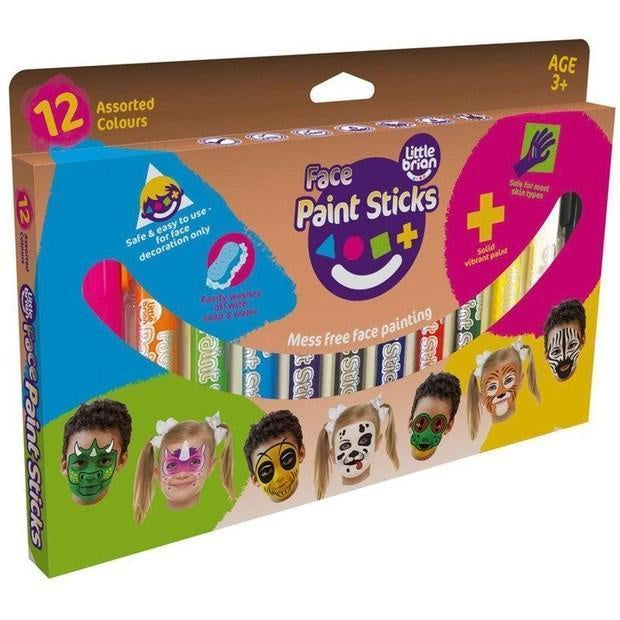 Little Brian - Face Paint Sticks (12)