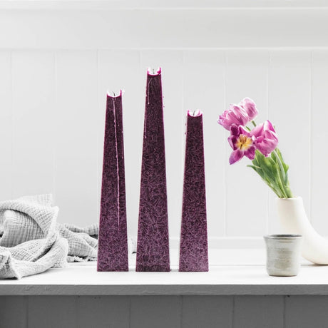 Living Light Icicle Candle - Wild Plum