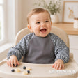 Long Sleeve Bib - Grey