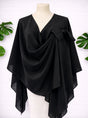 Loop Tie Cape - Black