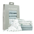 Lt Bamboo Muslin Washer (6 pkt) - Whisper