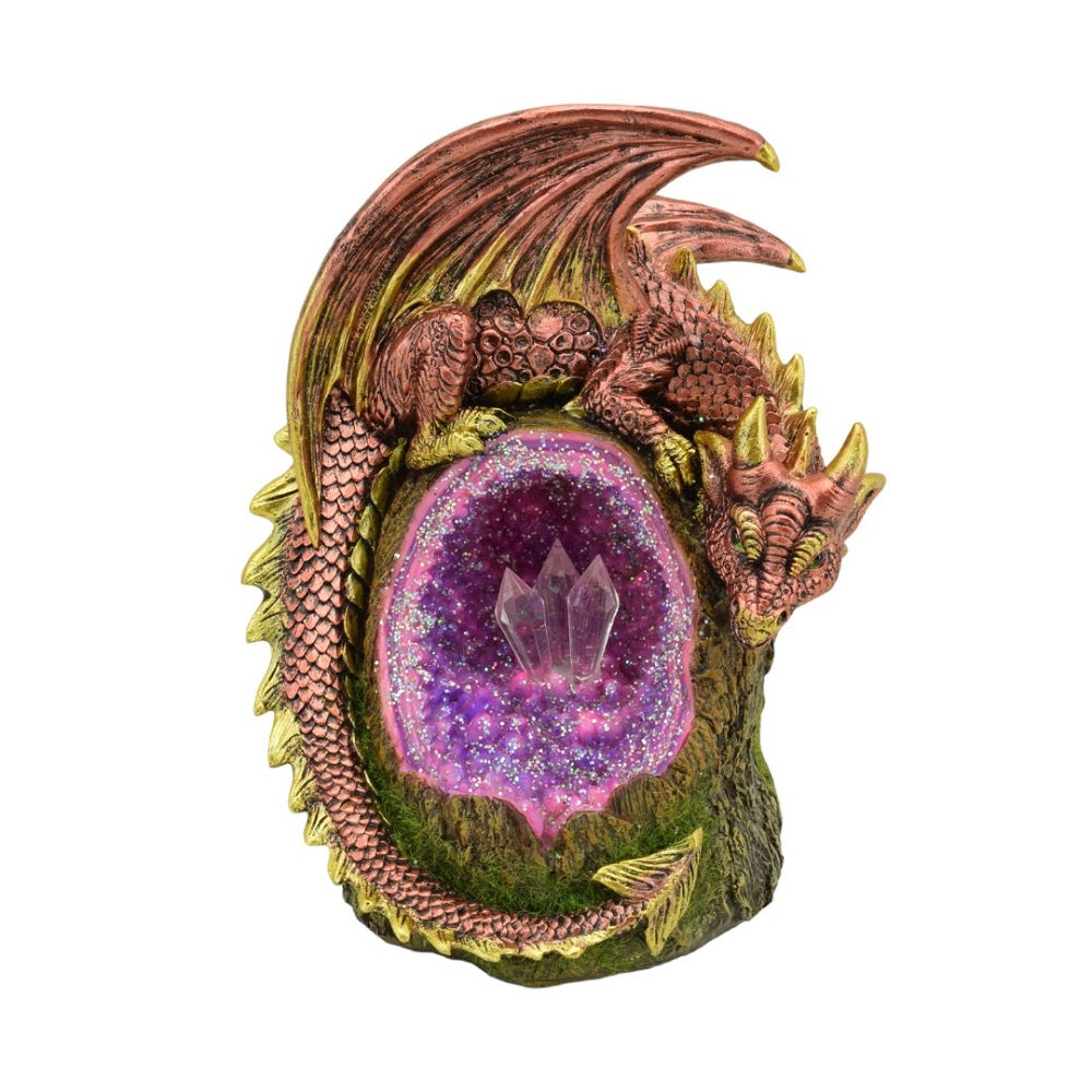 Crystal Dragon Backflow Burner - Red