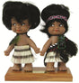 Maori Doll Twins (Black Cloak)