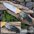 MÄripi (knife) - Svord with Totoweka Pounamu Handle