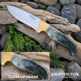 MÄripi (knife) - Svord with Totoweka Pounamu Handle