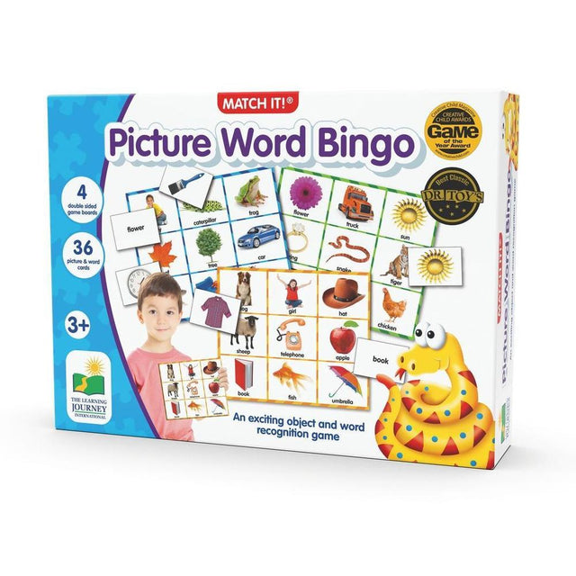 Match It - Picture Word Bingo