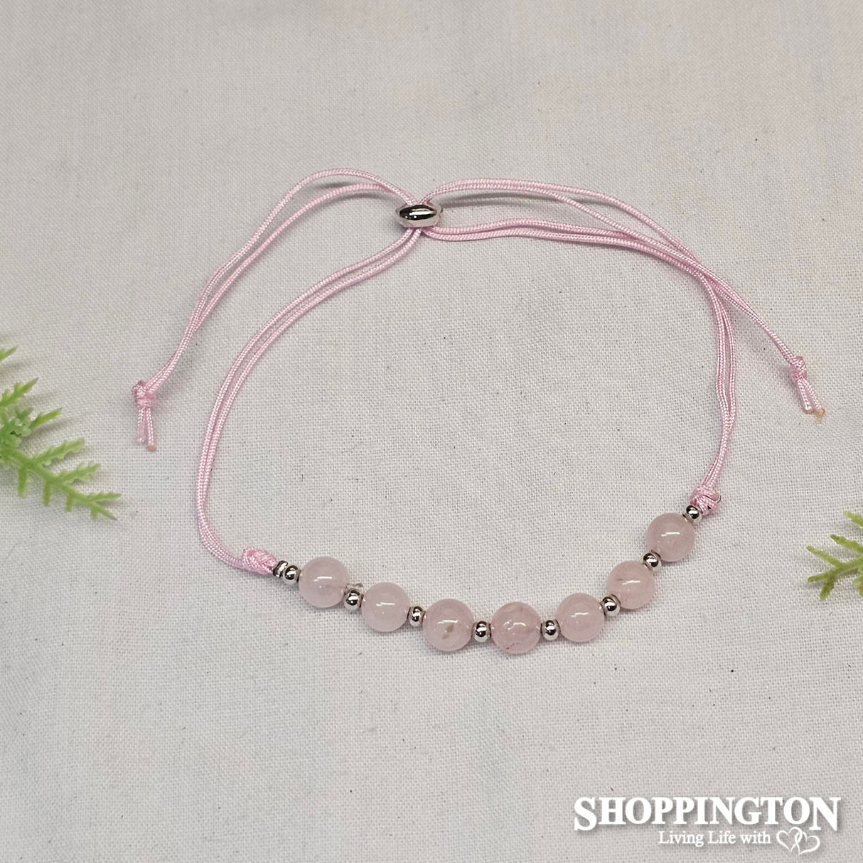 Bracelet - Rose Quartz Gemstone