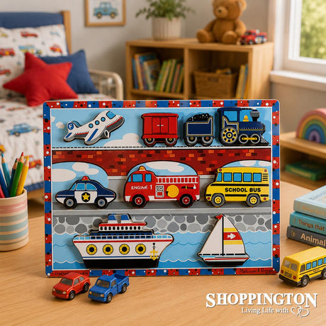 Melissa & Doug - Chunky Puzzle Vehicles