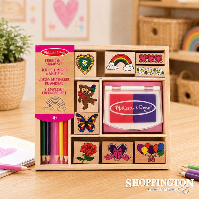 Melissa & Doug Friendship Wooden Stamps