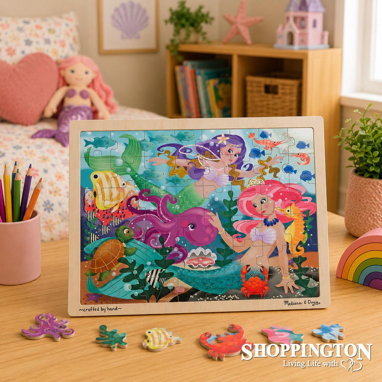 Melissa & Doug Mermaid Puzzle