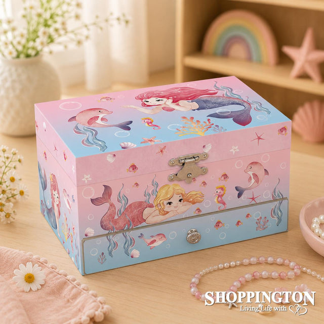 Mermaid Herloom Music Box