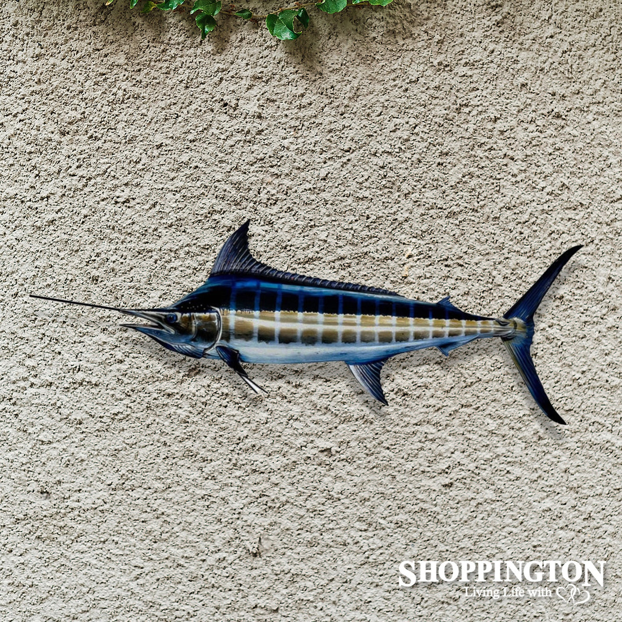 Metal Wall Art - Blue Marlin