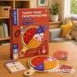 Mi Maths Brain - Yummy Food Fraction Board (Magnetic)
