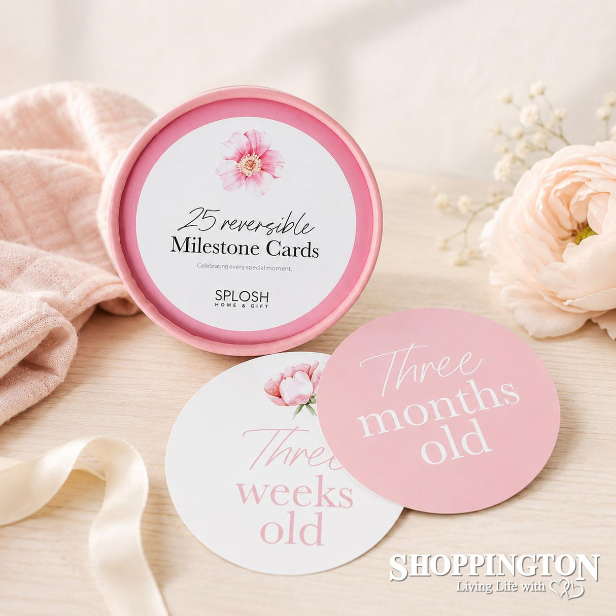 Milestone Cards - Floral