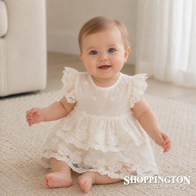 Miss Rose Sister Violet - Blossom Baby Dress