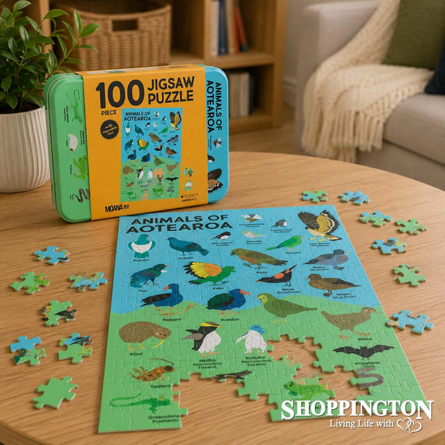 Moana Road Jigsaw Puzzle – Animals of Aotearoa