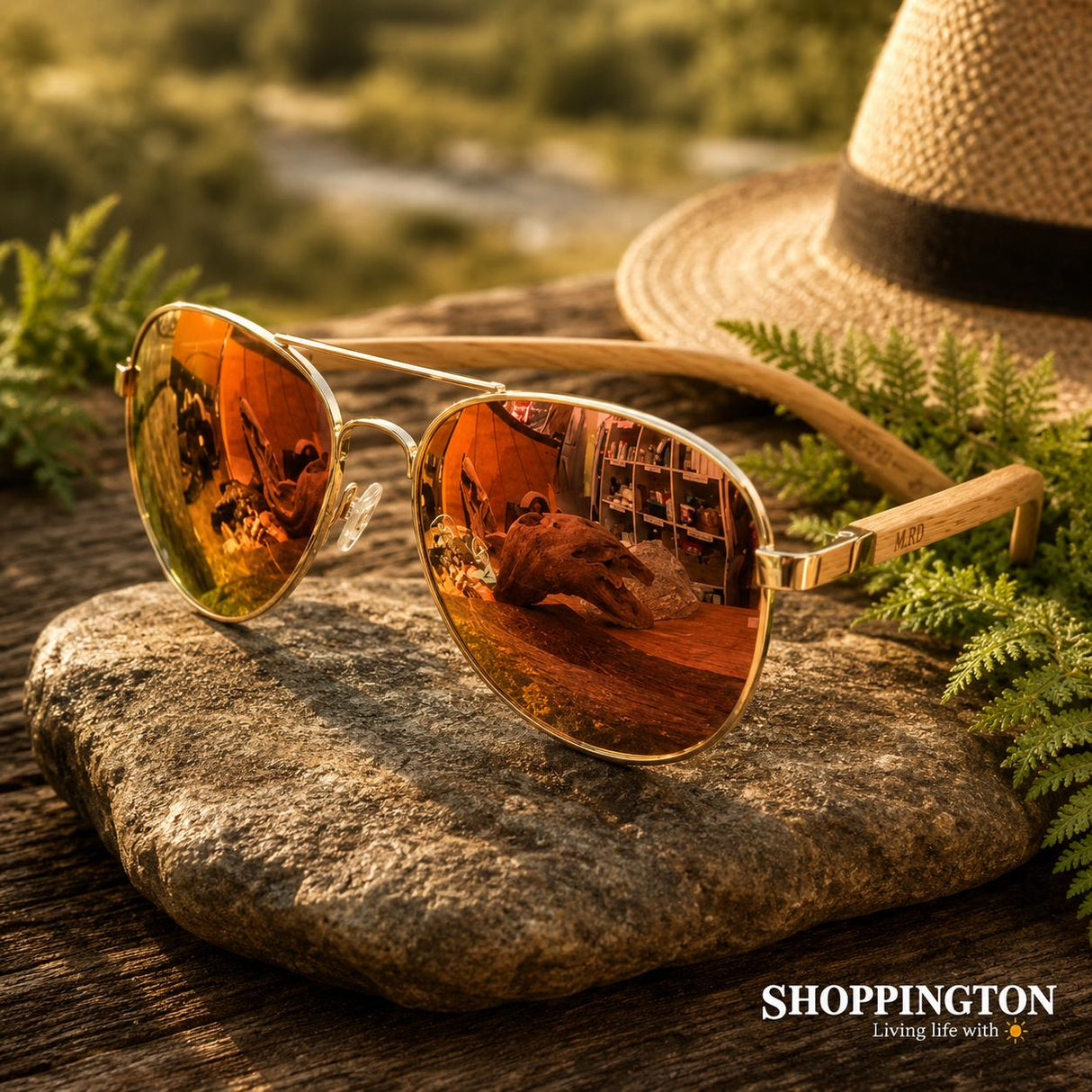 Moana Road Sunglasses - Aviator Pink