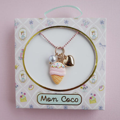 Mon Coco Ice Cream Sprinkles Necklace
